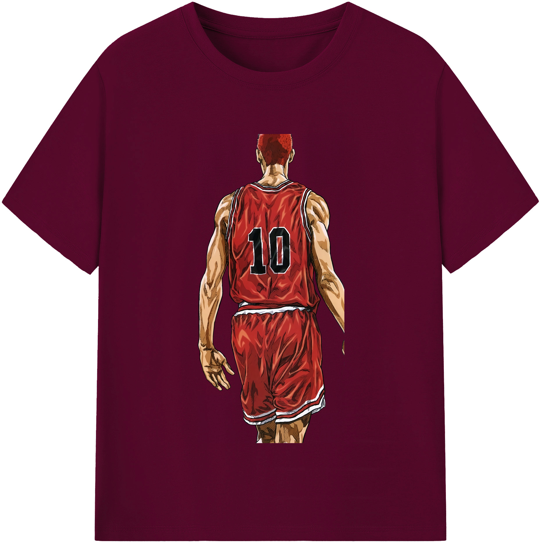 （画像用） SLAM DUNK／スラムダンク レディースカジュアルプリントTシャツ（綿100％）